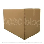 کارتن اسباب کشی پنج لایه کرافت فلوتینگ خارجی کارتن کات60x40x40T30بسته30عددی