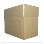 کارتن اسباب کشی پنج لایه متوسط 55x37x35T5 کرافت وفلوتینگ خارجی کارتن کات بسته 5 عددی - Image 3